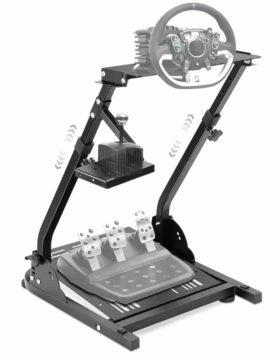 suporte de volante de corrida cockpit